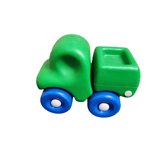 Vintage Little Tikes Green & Blue Toy Dump Truck 1990's - Picture 1 of 6